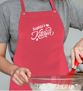 BK Gift Kişiye Özel İsimli Chef Tasarımlı Profesyonel Kırmızı Mutfak Önlüğü, Aşçı Önlüğü, Şef Önlüğü, Arkadaşa Hediye-12