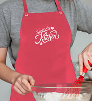 BK Gift Kişiye Özel İsimli Chef Tasarımlı Profesyonel Kırmızı Mutfak Önlüğü, Aşçı Önlüğü, Şef Önlüğü, Arkadaşa Hediye-12