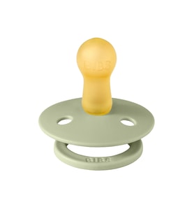 Bibs Colour Kauçuk Emzik - Sage 6-18 Ay