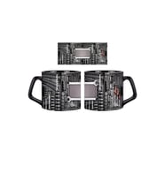 Ghostbastır Design Alet Çantası Kupa Bardak Tek Adet 006