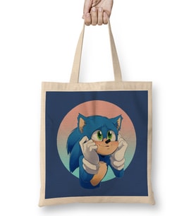 Sonic Happy Sonic Bez Çanta Uzun Saplı