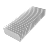 15cm x 6cm x 2.5cm Alüminyum Metal Soğutucu Blok Radyatör Peltier Isı Düşürücü Amfi Led Entegre