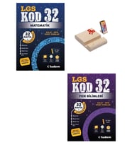 LGS 8. SINIF KOD32 MATEMATİK VE FEN BİLİMLERİ SORU BANKASI
