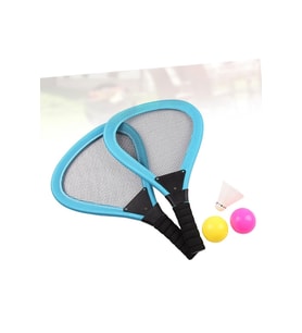 Badminton Raket Seti 3IN1 Hafif Badminton Tenis Seti (Mavi)