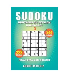 Sudoku Dünyanın En Sevilen Bulmacası 3