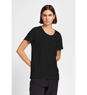 Kadın Koşu Kısa Kol T-Shirt 25B-2015 (Siyah)