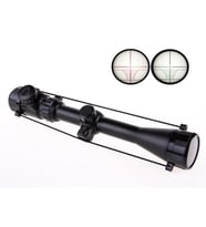 3-9X40 Zoomlu Çıft Işıklı Tüfeği Dürbünü Montaj Kelepçeli
