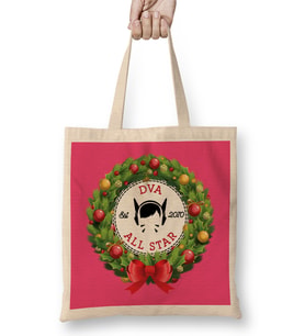 Christmas All Star Overwatch DVA Wreath Bez Çanta Uzun Saplı