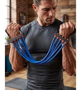 Fitness Direnç Lastiği Evde Spor İçin Çok Amaçlı Egzersiz Bandı