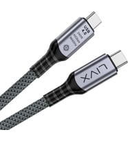 FAST USB 4.0 40Gbps, 240W, 8K60Hz USB4.0 USB-C Kablosu 1 Metre Gri KLV-01 (2)