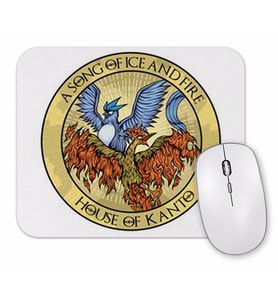 Pokemon Go Pikachu Kanto Game Of Thrones Mouse Pad