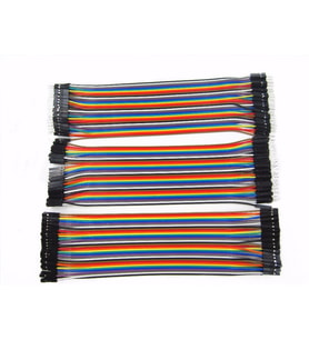 Arduino 120 Adet 20 cm Jumper Kablo Set 3 Adet 40 pin Seti Kablo