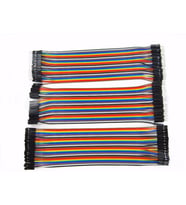 Arduino 120 Adet 20 cm Jumper Kablo Set 3 Adet 40 pin Seti Kablo