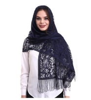 Narin Tül Şal Mor 60x160