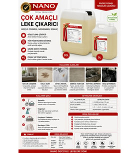 Nano Total Prohijyen Çok Amaçlı Leke Çıkarıcı 5 kg