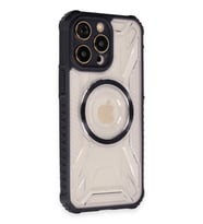ERTAN iPhone 13 Pro Max Kılıf Prag Magneticsafe Kapak - Siyah