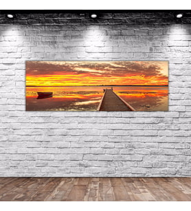 BK Home Manzara Panorama Kanvas Tablo 100x35cm-2