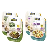 Burcu Zeytinyağlı Yaprak Sarma ve Enginar 200 gr 4 lü Paket