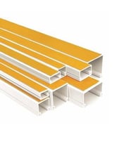 Mutlusan 60X60 Yapışkansız Kablo Kanalı 32 Metre (Siyah - Beyaz)