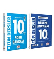 Editör Yayınları 10.Sınıf VİP Tüm Dersler Soru ve Deneme Seti 2 Kitap