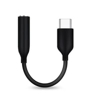 JH048 Type-C to 3.5 mm Siyah Kulaklık Aux Çeviri 