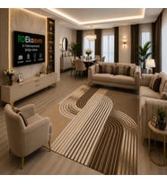 RD EKOAVM Kadife 4 M2 Ve 6 M2 Seçenekli Lastikli Halı Örtüsü ORT655