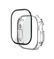 Apple Watch Ultra 49mm Uyumlu Zore Watch Gard + PMMA Şeffaf Kasa ve Ekran Koruyucu (Renksiz)