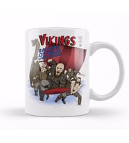 Nordic The Vikings Kupa Bardak Porselen