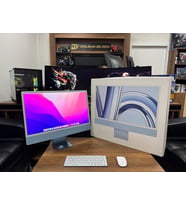 Apple iMac M3 8GB 256GB 24" Mavi MQRQ3TU/A  All In One Bilgisayar (İKİNCİ EL)