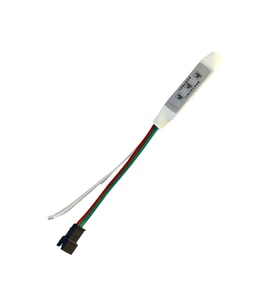 5-24V Mini Tek Renk Yürüyen Pixel Şerit Led Su Akan Anahtarlı Kontrol Devresi WS2811