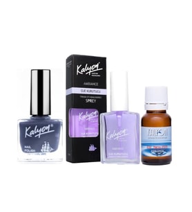 Kalyon Oje 311 + Oje Kurutucu Sprey 17 Ml + Oje Çözücü