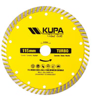 Kupa Elmas Turbo Daire Testere Kesme Taşı 115 mm. (Sarı)