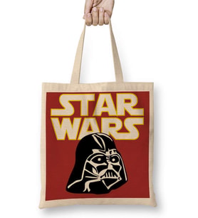 Star Wars Darth Vader Bez Çanta Uzun Saplı