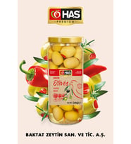 Biber Dolgulu Yeşil Zeytin 500cc