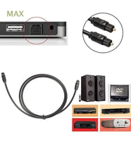 Al-4953 Fiber Optik Ses Toslink Sinema Sistemi Kablosu 3 Metre
