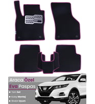 Nissan Qashqai (2014-2021) Uyumlu EVA Paspas Tam Set–Birebir Uyum,Su Geçirmez,Kolay ve Hızlı Montaj