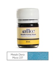 Artdeco Metalik Kumaş Boyası 237 Deniz Mavisi 
