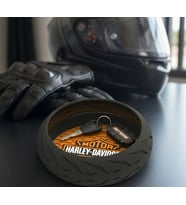 Harley Davidson Özel Lastik Tasarımlı Masaüstü Anahtarlık Kasesi