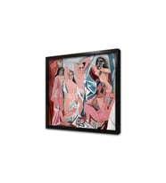 Avignonlu Kadınlar Pablo Picasso Çerçeveli Mdf Tablo