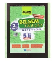 2.SINIF BİLSEM TABLET SERİSİ 5 Lİ DENEME - EVRENSEL İLETİŞİM