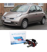 Nissan Micra Led Xenon Sis Far Ampulü H11 Ultimate Yeni Seri Beyaz 2003-2010