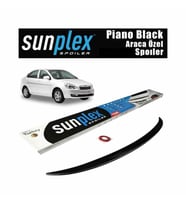 Hyundai Accent Era Spoiler Piano Black 2006-2013 arası modellere uyumlu Sunplex