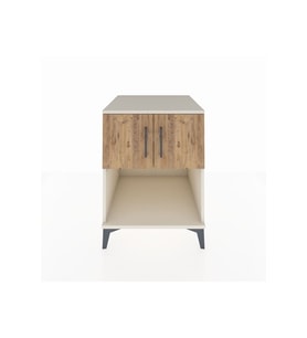 Kronos Komodin 2 Raflı 2 Kapaklı 60x59x80 Aytaşı-Çam