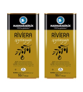 Marmarabirlik Riviera Zeytinyagı 5 lt Teneke 2 li