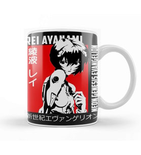 Rei Ayanami 08 Kupa Bardak Porselen