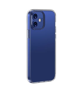 Coverzone iPhone 12 ile uyumlu K?l?f Z-Droga Kapak ?effaf P�r�zs�z Y�zey Kamera �?k?nt?l? Koruma iPhone 12 i�in ?effaf Sert K?l?f