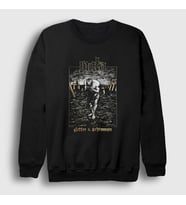 Presmono Unisex Siyah Gg Mgla Sweatshirt 379831tt