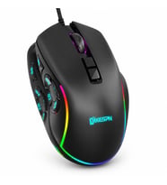 Rgb Mouse 12800 Dpi 10 Tuş Makro 1000Hz Siyah X9