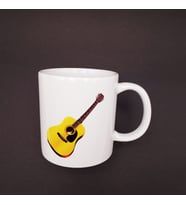 Gitar Tasarım Kupa