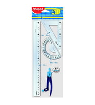 Maped Start Pergelli 30 cm Cetvel Seti 4 Parça 899218 
